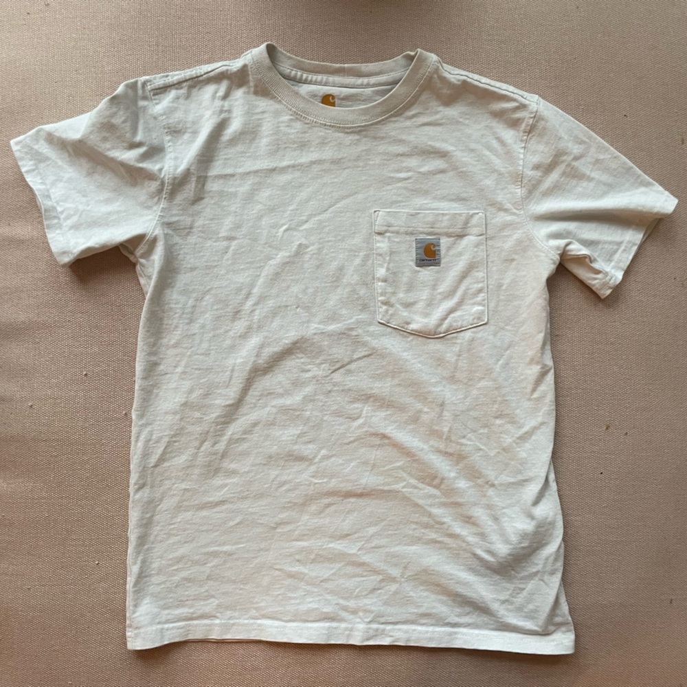 Carhartt white tee shirt unisex